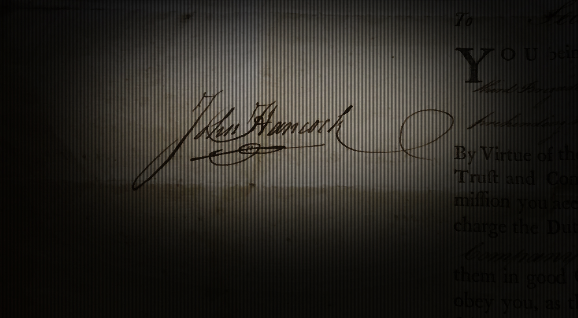 Autographed Documents